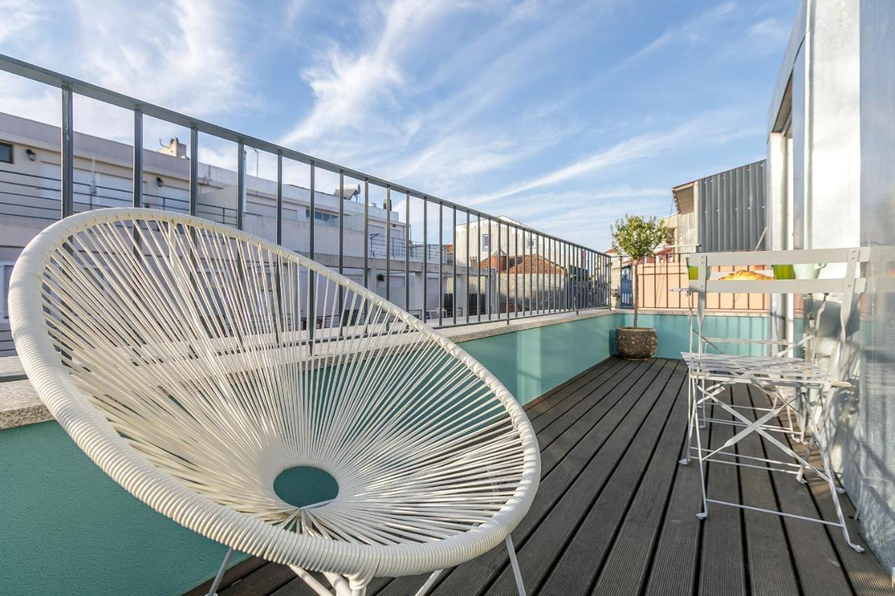 Lovelystay - Downtown Studio With Pool, Ac And Balcony ปอร์โต ภายนอก รูปภาพ